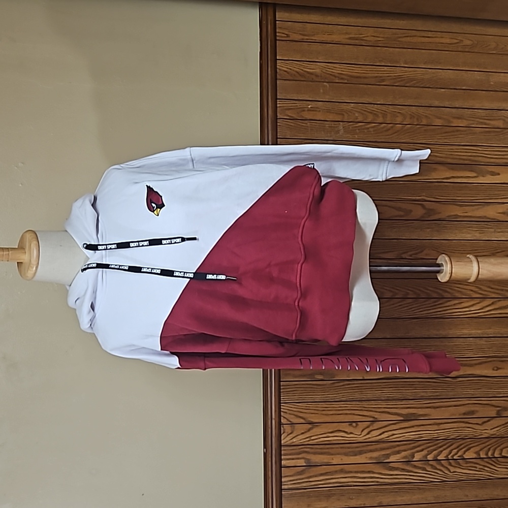 Dkny Sports Arizona Cardinals Hoodie L